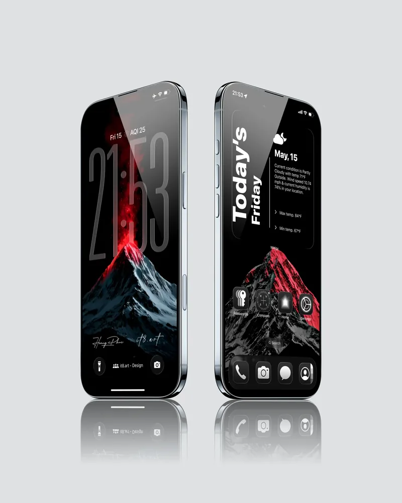 Crimson Peaks iPhone Wallpaper 4K Pack