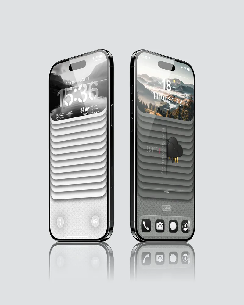 Stacked Horizon iPhone Wallpaper 4K Pack